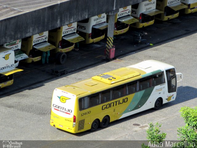 Empresa Gontijo de Transportes 12400 na cidade de Belo Horizonte, Minas Gerais, Brasil, por Adão Raimundo Marcelino. ID da foto: 5809829.