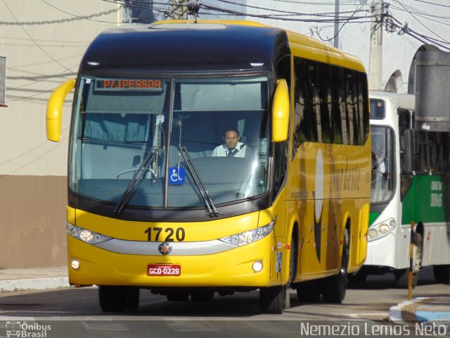 Viação Nordeste 1720 na cidade de Natal, Rio Grande do Norte, Brasil, por Nemezio Lemos Neto. ID da foto: 5809803.