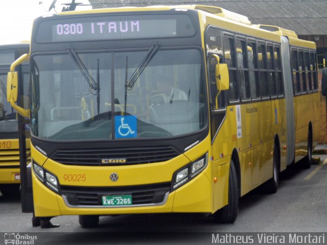 Gidion Transporte e Turismo 90025 na cidade de Joinville, Santa Catarina, Brasil, por Matheus Vieira Mortari. Número da foto: #5808571.