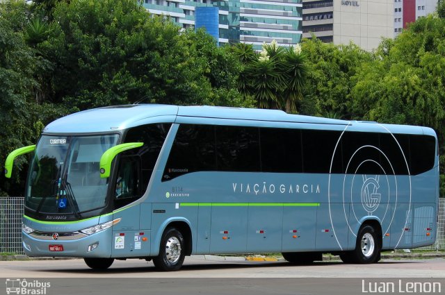 Viação Garcia 8114 na cidade de Curitiba, Paraná, Brasil, por Luan Lenon. ID da foto: 5810531.