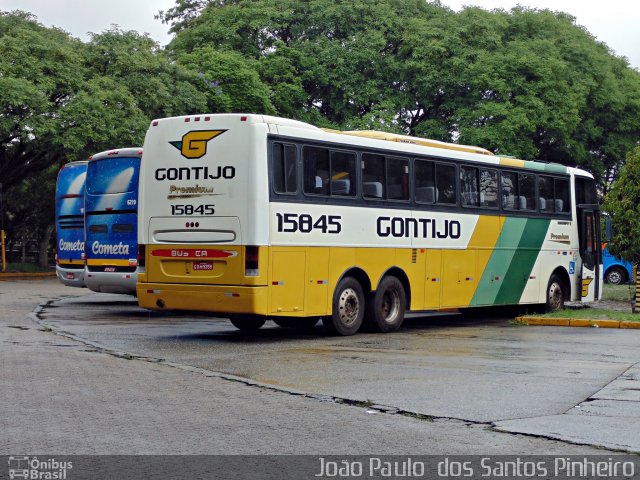 Empresa Gontijo de Transportes 15845 na cidade de São Paulo, São Paulo, Brasil, por João Paulo  dos Santos Pinheiro. Número da foto: #5810794.