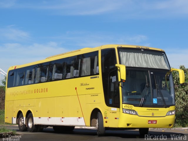 Viação Itapemirim 49033 na cidade de Brasília, Distrito Federal, Brasil, por Ricardo Vieira. Número da foto: #5812408.