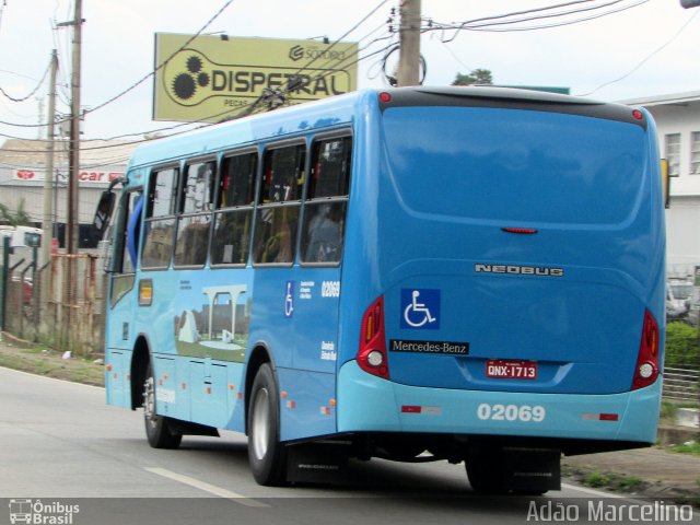 Vianel > Auto Viação Pioneira 02069 na cidade de Belo Horizonte, Minas Gerais, Brasil, por Adão Raimundo Marcelino. Número da foto: #5811775.