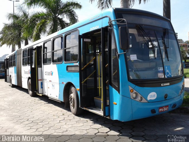 Viação Serrana 15135 na cidade de Cariacica, Espírito Santo, Brasil, por Danilo Moraes. ID da foto: 5813110.