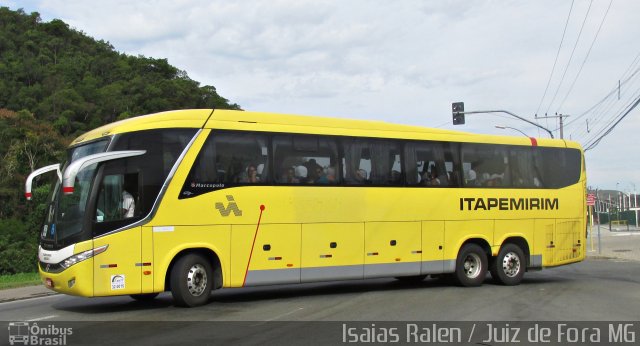 Viação Itapemirim 60625 na cidade de Juiz de Fora, Minas Gerais, Brasil, por Isaias Ralen. ID da foto: 5812764.