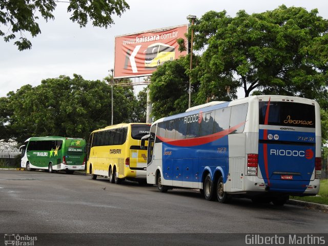 Viação Riodoce 71231 na cidade de Vitória, Espírito Santo, Brasil, por Gilberto Martins. Número da foto: #5816275.