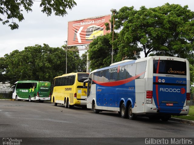 Viação Riodoce 71231 na cidade de Vitória, Espírito Santo, Brasil, por Gilberto Martins. ID da foto: 5816275.