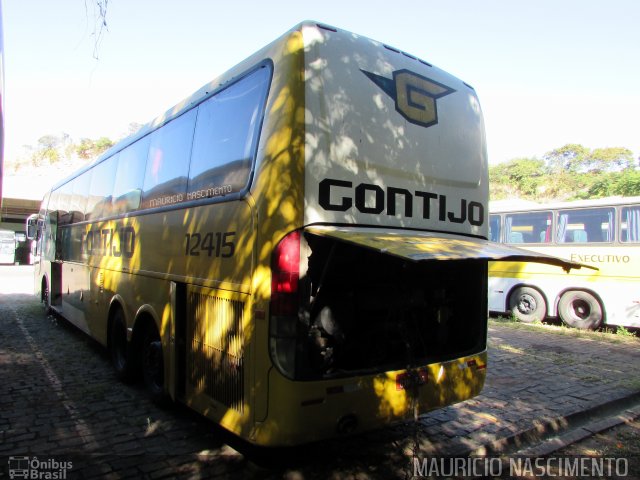 Empresa Gontijo de Transportes 12415 na cidade de Belo Horizonte, Minas Gerais, Brasil, por Maurício Nascimento. ID da foto: 5816167.