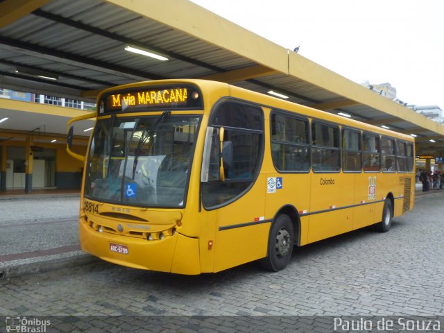 Viação Santo Ângelo 18814 na cidade de Curitiba, Paraná, Brasil, por Paulo de Souza. ID da foto: 5815964.