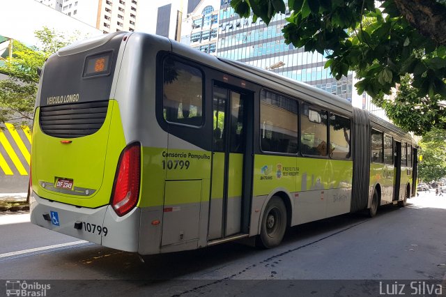 Viação Jardins 10799 na cidade de Belo Horizonte, Minas Gerais, Brasil, por Luiz Silva. Número da foto: #5816409.