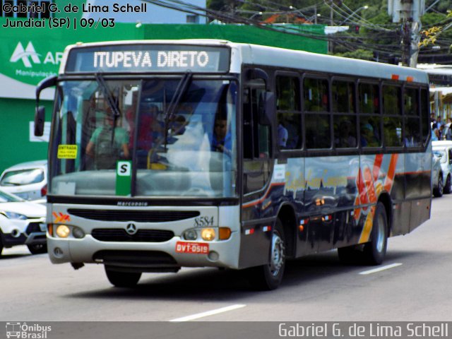 Rápido Campinas 8584 na cidade de Jundiaí, São Paulo, Brasil, por Gabriel Giacomin de Lima. Número da foto: #5818867.