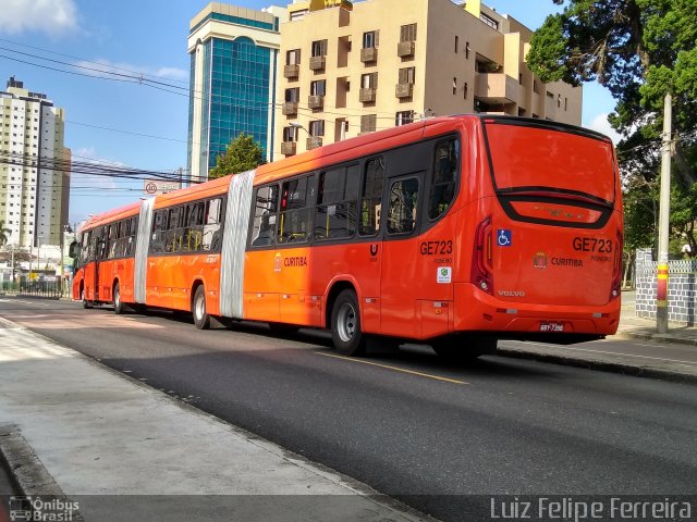 Viação Cidade Sorriso >> Viação Sorriso de Curitiba GE723 na cidade de Curitiba, Paraná, Brasil, por Luiz Felipe Ferreira. Número da foto: #5818580.