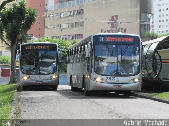 Empresa de Ônibus Campo Largo 22L22 na cidade de Curitiba, Paraná, Brasil, por Gabriel Machado. Número da foto: #5818173.