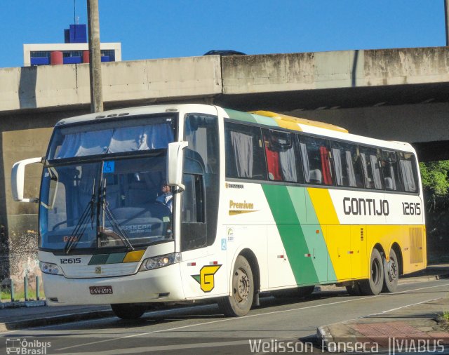 Empresa Gontijo de Transportes 12615 na cidade de Belo Horizonte, Minas Gerais, Brasil, por Welisson  Oliveira. ID da foto: 5818625.