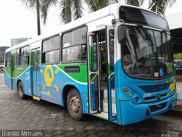Nova Transporte 22100 na cidade de Cariacica, Espírito Santo, Brasil, por Danilo Moraes. Número da foto: #5818100.