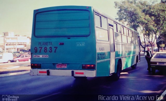 Viação Planeta 97837 na cidade de Brasília, Distrito Federal, Brasil, por Ricardo Vieira. ID da foto: 5817170.