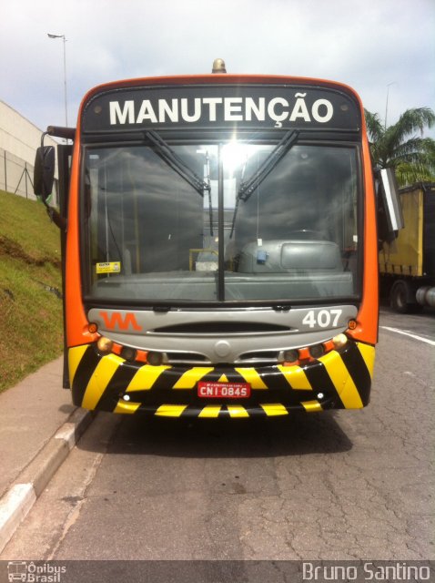 Viação Miracatiba 407 na cidade de Taboão da Serra, São Paulo, Brasil, por Bruno Santino. ID da foto: 5817724.