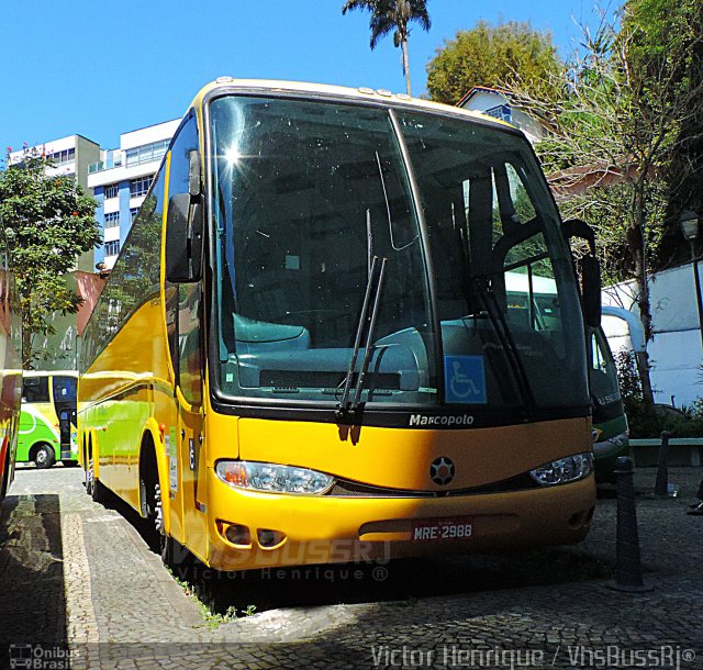 Ônibus Particulares 2988 na cidade de Petrópolis, Rio de Janeiro, Brasil, por Victor Henrique. Número da foto: #5779557.