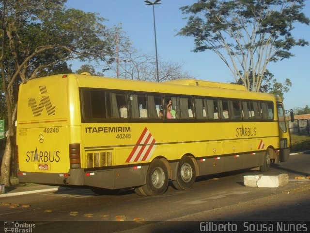 Viação Itapemirim 40245 na cidade de Teresina, Piauí, Brasil, por Gilberto  Sousa Nunes. ID da foto: 5779727.