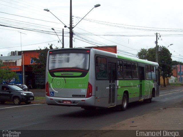 Viação Garcia 8873 na cidade de Apucarana, Paraná, Brasil, por Emanoel Diego.. ID da foto: 5779312.