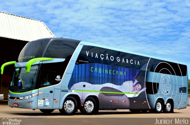 Viação Garcia 8654 na cidade de Maringá, Paraná, Brasil, por José Melo. Número da foto: #5778620.