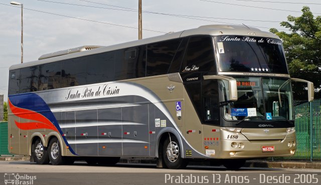 Viação Santa Rita de Cássia 1380 na cidade de São Paulo, São Paulo, Brasil, por Cristiano Soares da Silva. ID da foto: 5778396.