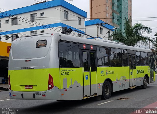 Viação Euclásio 40557 na cidade de Belo Horizonte, Minas Gerais, Brasil, por Luiz Silva. ID da foto: 5779412.