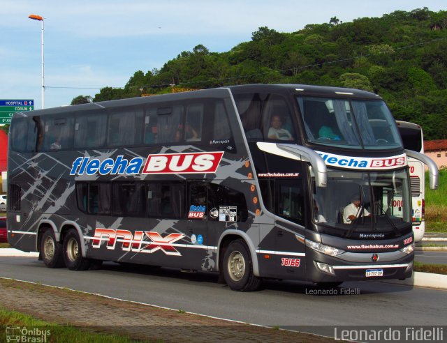 Flecha Bus 78166 na cidade de Balneário Camboriú, Santa Catarina, Brasil, por Leonardo Fidelli. ID da foto: 5778607.