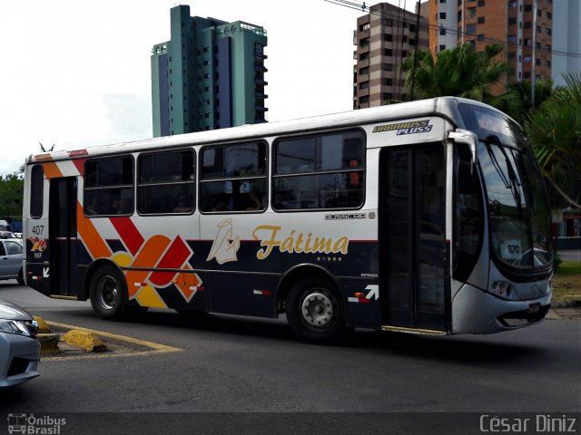 Nossa Senhora de Fátima Auto Ônibus 407 na cidade de Bragança Paulista, São Paulo, Brasil, por César Diniz. Número da foto: #5778048.