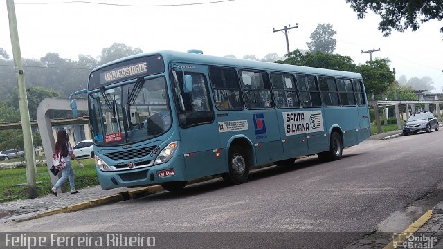 Empresa de Transportes Santa Silvana 41096 na cidade de Capão do Leão, Rio Grande do Sul, Brasil, por Felipe Ferreira Ribeiro. Número da foto: #5778415.