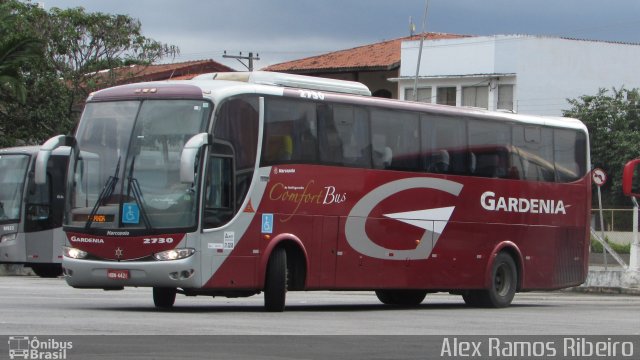 Expresso Gardenia 2730 na cidade de Pindamonhangaba, São Paulo, Brasil, por Alex Ramos Ribeiro. Número da foto: #5780277.