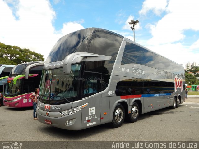 Auto Viação 1001 RJ 108.649 na cidade de São Paulo, São Paulo, Brasil, por André Luiz Gomes de Souza. Número da foto: #5820826.