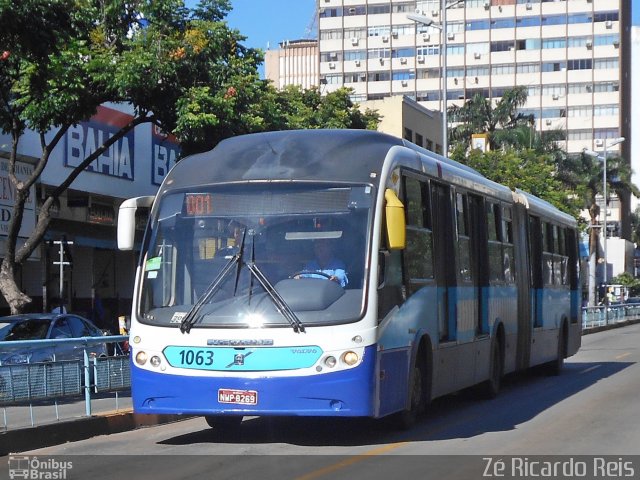 Metrobus 1063 na cidade de Goiânia, Goiás, Brasil, por Zé Ricardo Reis. Número da foto: #5820150.