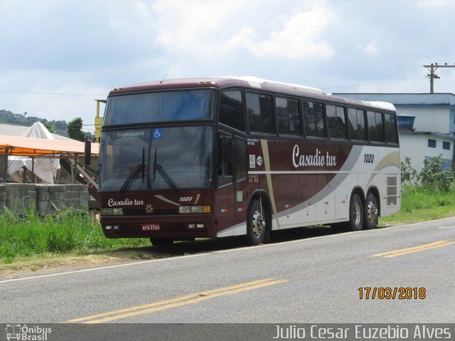 Casadio Turismo 1020 na cidade de Rio Novo, Minas Gerais, Brasil, por Julio Cesar Euzebio Alves. ID da foto: 5819770.