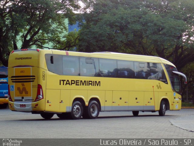 Viação Itapemirim 60823 na cidade de São Paulo, São Paulo, Brasil, por Lucas Oliveira. ID da foto: 5819904.