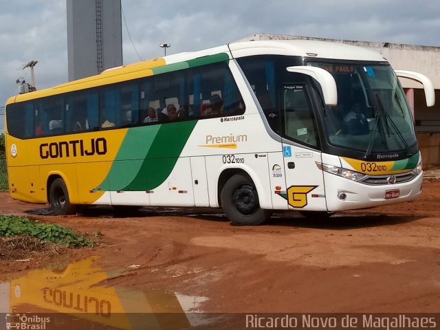 Empresa Gontijo de Transportes 0321010 na cidade de Picos, Piauí, Brasil, por Ricardo Novo de Magalhaes. Número da foto: #5820011.
