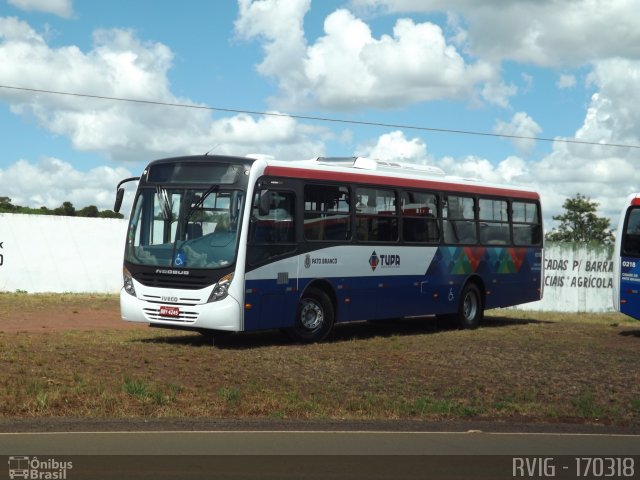 Cattani Transportes e Turismo 0318 na cidade de Pato Branco, Paraná, Brasil, por Rodrigo Augusto  Vignaga. ID da foto: 5820752.