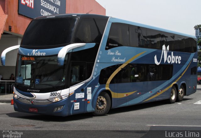 Nobre Turismo 3020 na cidade de Rio de Janeiro, Rio de Janeiro, Brasil, por Lucas Lima. Número da foto: #5823296.