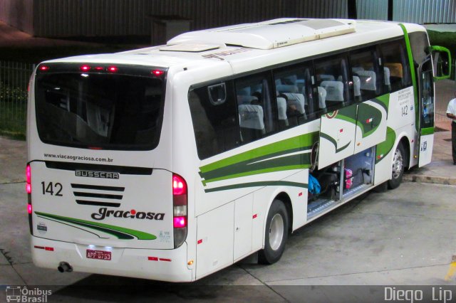 Viação Graciosa 142 na cidade de Curitiba, Paraná, Brasil, por Diego Lip. Número da foto: #5823455.