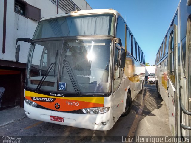 Saritur - Santa Rita Transporte Urbano e Rodoviário 11600 na cidade de Belo Horizonte, Minas Gerais, Brasil, por Luiz Henrique Campos. Número da foto: #5824629.