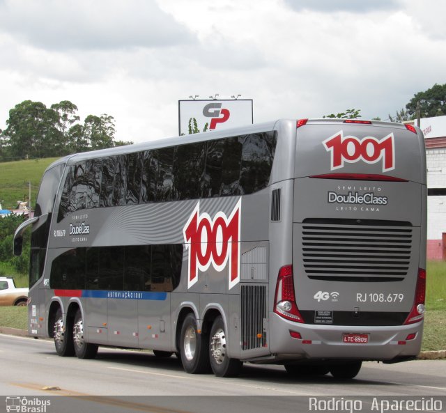 Auto Viação 1001 RJ 108.679 na cidade de Conselheiro Lafaiete, Minas Gerais, Brasil, por Rodrigo  Aparecido. Número da foto: #5824480.