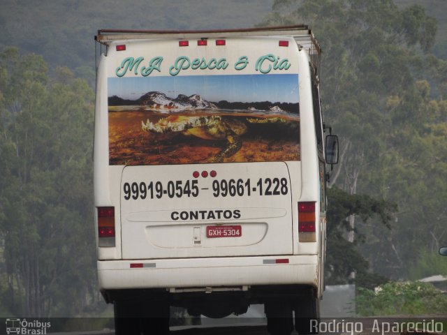 Ônibus Particulares 5304 na cidade de Conselheiro Lafaiete, Minas Gerais, Brasil, por Rodrigo  Aparecido. ID da foto: 5824457.