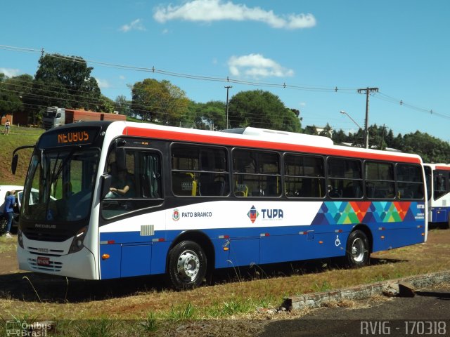 Cattani Sul Transportes e Turismo 61736 na cidade de Pato Branco, Paraná, Brasil, por Rodrigo Augusto  Vignaga. ID da foto: 5825541.