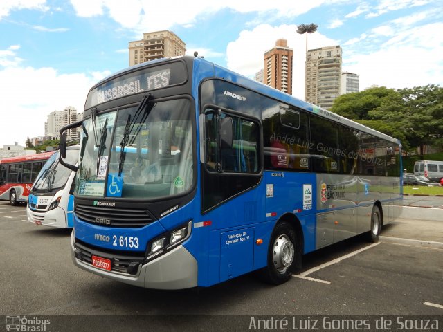 Transcooper > Norte Buss 2 6153 na cidade de São Paulo, São Paulo, Brasil, por André Luiz Gomes de Souza. ID da foto: 5825681.