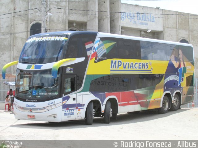 MP Viagens 1045 na cidade de Caruaru, Pernambuco, Brasil, por Rodrigo Fonseca. ID da foto: 5827799.