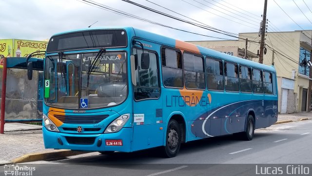 Litorânea Transportes Coletivos 1454 na cidade de Bertioga, São Paulo, Brasil, por Lucas Cirilo. Número da foto: #5827906.