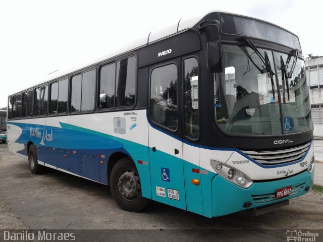 Marlim Azul Turismo 9095 na cidade de Vitória, Espírito Santo, Brasil, por Danilo Moraes. ID da foto: 5827513.