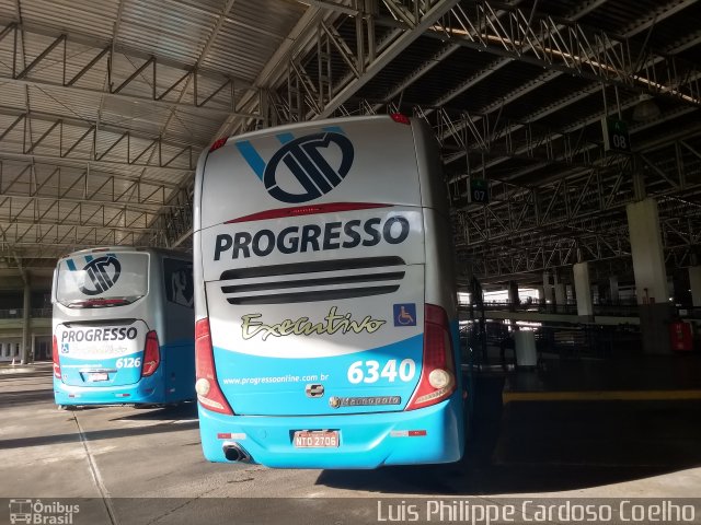 Auto Viação Progresso 6340 na cidade de Recife, Pernambuco, Brasil, por Luis Philippe Cardoso Coelho. ID da foto: 5827994.