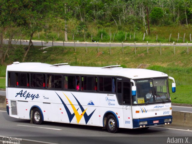 Alpys Turismo 2000 na cidade de Roseira, São Paulo, Brasil, por Adam Xavier Rodrigues Lima. Número da foto: #5827818.
