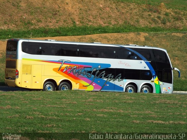 Transjapa Tours F 5011 na cidade de Aparecida, São Paulo, Brasil, por Fabio Alcantara. ID da foto: 5827430.